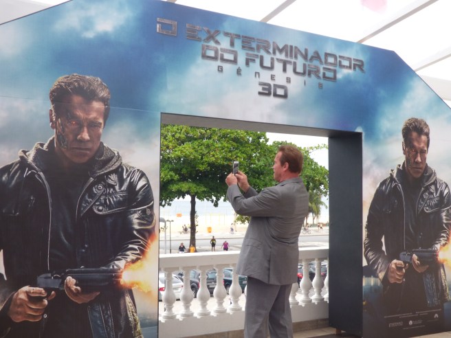 Selfie que nada, a moda agora é snapchat.